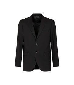 Giacca nero con rever classico a lancia, Valerio 1966, 2786T3002TSNERO42, 001 preview