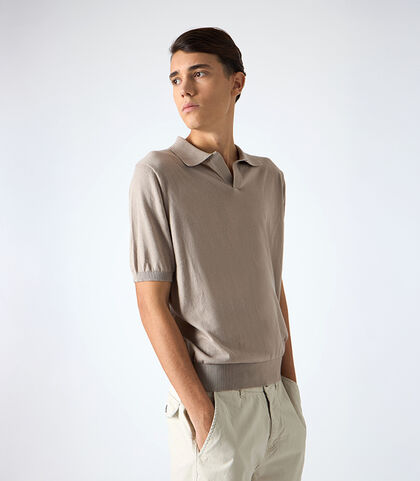 CLOTHING KNITTING COTTON BEIG, Valerio 1966, 25U4T4757COBEIGI, 001