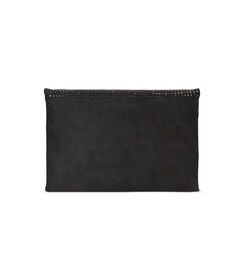 Pochette nera in microfibra con pietre, Valerio 1966, 2451T6013MPNENEUNI, 003 preview