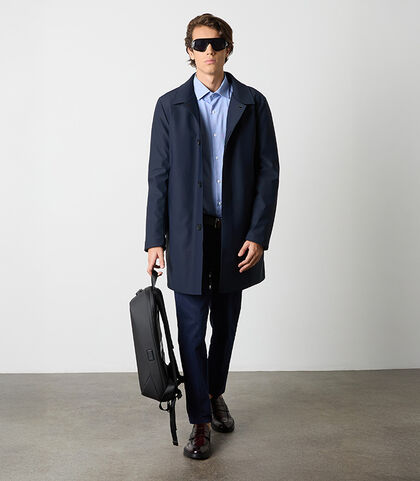 Impermeabile blu da uomo, Valerio 1966, 2685T2517TSBLUEI, 001