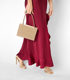 Borsa a mano da donna oro con pietre, Valerio 1966, 2551T6123LPOROGUNI, 002 preview