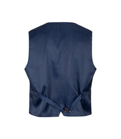 Gilet blu royal con bottoni rivestiti, Valerio 1966, 2786T3003TSBLRL42, 002 preview