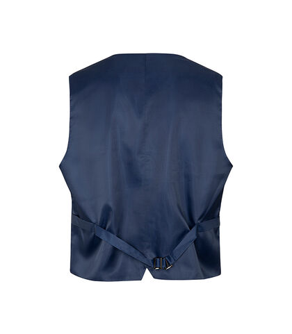 Gilet blu royal con bottoni rivestiti, Valerio 1966, 2786T3003TSBLRL42, 002