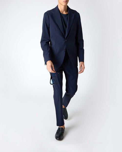 Pantalone da uomo slim blu, NAVY BLUE