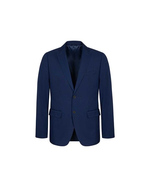 Completo giacca blu-royal con bottoni in corno, MULTI COLOR