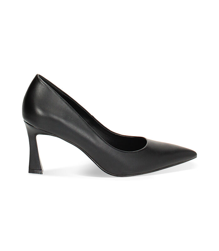 Decollete nero tacco 8 cm