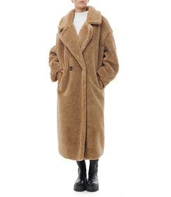 Cappotto teddy lungo camel, Valerio 1966, 24B4T4429FUCAMEUNI, 001 preview