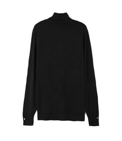 Maglione dolcevita da uomo nero, Valerio 1966, 26U4T3053TSNEROL, 004 preview