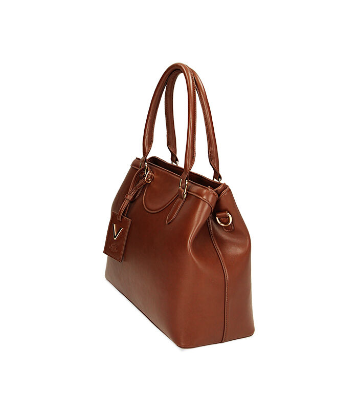 Borsa donna grande marrone Valerio 1966