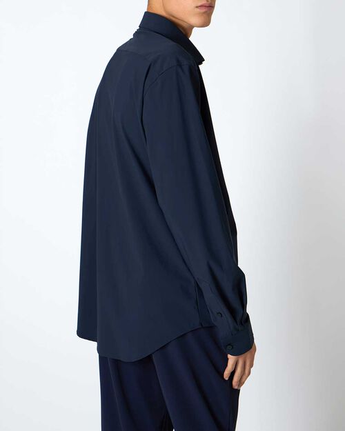 Camicia uomo blu, BLUE