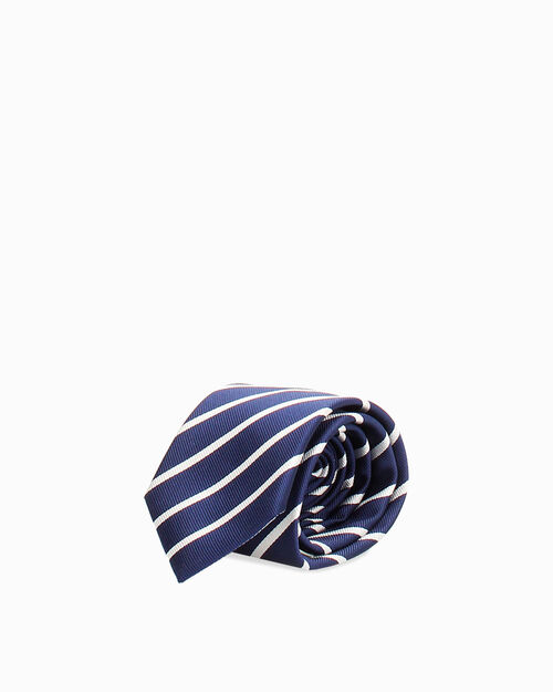 Cravatta blu righe diagonali, BLUE