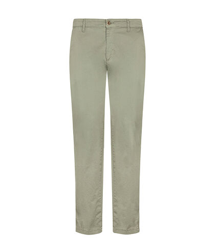 Pantaloni verde-salvia con fit slim, Valerio 1966, 27N9T6002TSVESA42, 001