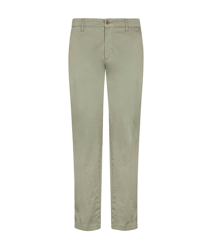 Pantaloni verde-salvia con fit slim, Valerio 1966, 27N9T6002TSVESA42