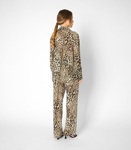 Camicia da donna leopardata, Valerio 1966, 25C9T4429TSLEOPI, 002