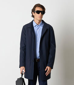 Impermeabile blu da uomo, Valerio 1966, 2685T2517TSBLUEL, 002 preview