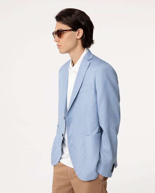 ABBIGLIAMENTO GIACCA TESSUTO CELE, LT BLUE