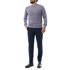 Pantalone blu elegante, Valerio 1966, 24N9T5230TSBLUN42, 003 preview