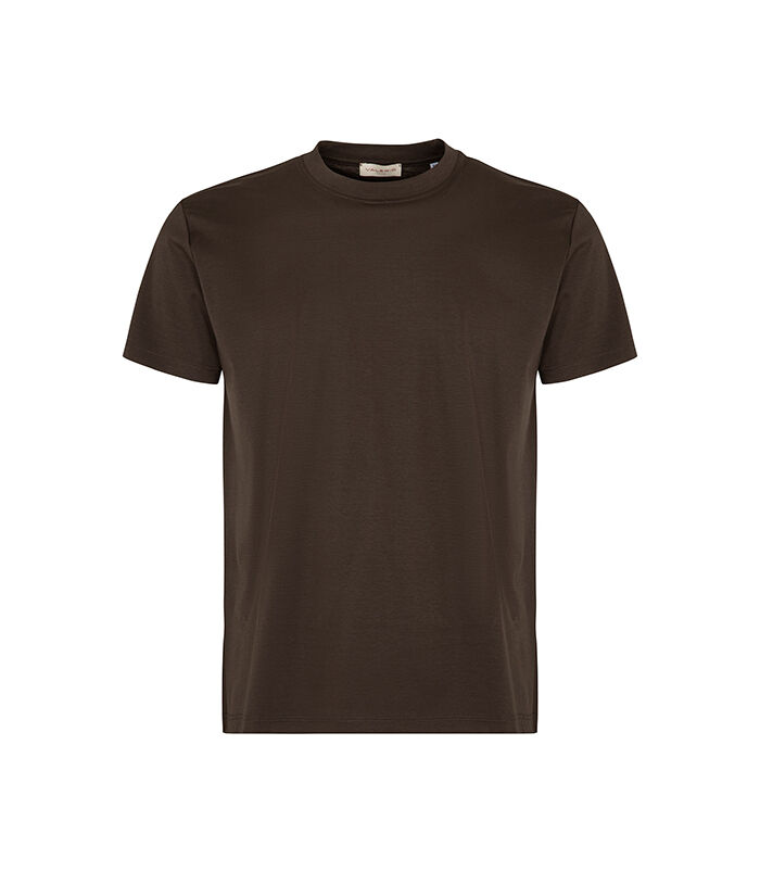 T-shirt testa di moro minimalista, Valerio 1966, 27D8T1151COMOROI