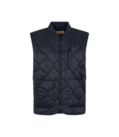 Gilet blu con motivo trapuntato, Valerio 1966, 27J3T2880TSBLUEI, 001 preview