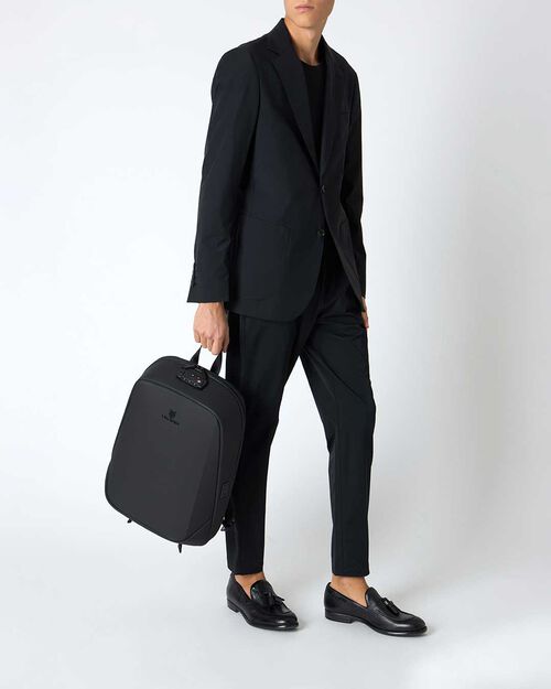 Giacca da uomo strech nera, BLACK