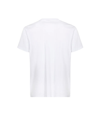 T-shirt bianca essenziale, Valerio 1966, 27D8T1151COBIANI, 002