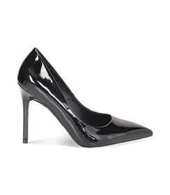 Décolleté neri in vernice, tacco 10,5 cm, Valerio 1966, 2421T0201VENERO035, 001 preview