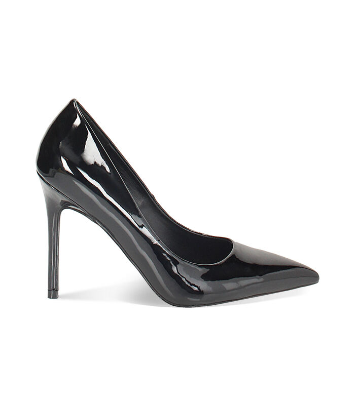 Décolleté neri in vernice, tacco 10,5 cm, Valerio 1966, 2421T0201VENERO035