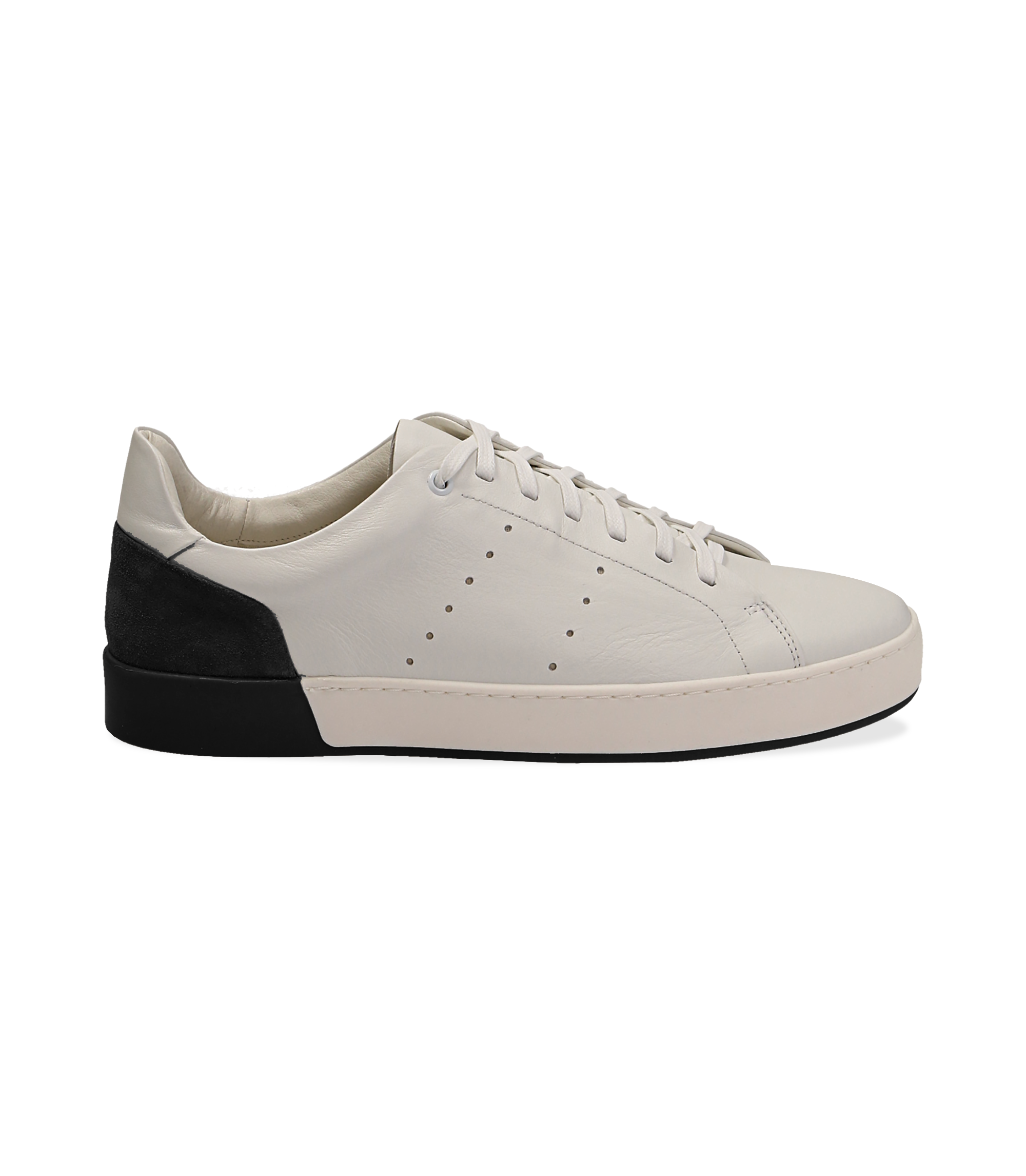 sneakers bianche in pelle