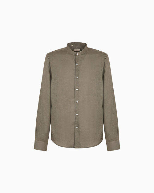 Camicia ml militare colletto alla coreana, ARMY