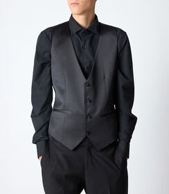 Camicia uomo nera con collo diplomatico, Valerio 1966, 25Z3T3334CONERO40, 001 preview