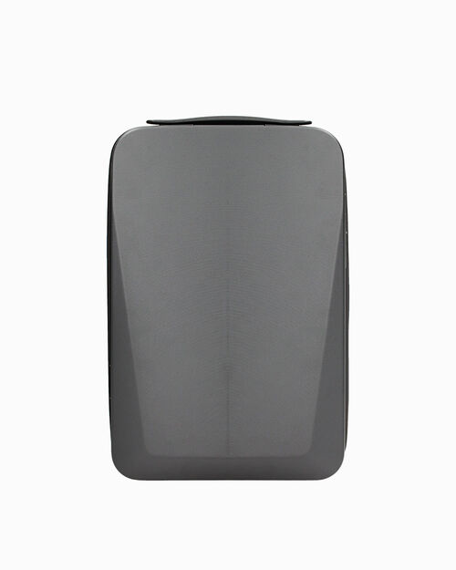 Zaino nero, rigido, BLACK