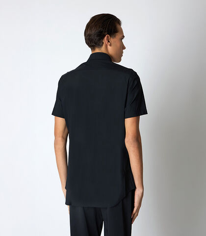 Camicia uomo nera a manica corta, Valerio 1966, 25R1T2437TSNERO42, 002