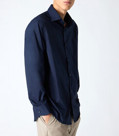 Camicia uomo blu, Valerio 1966, 25Z3T5050COBLUE38, 001 preview