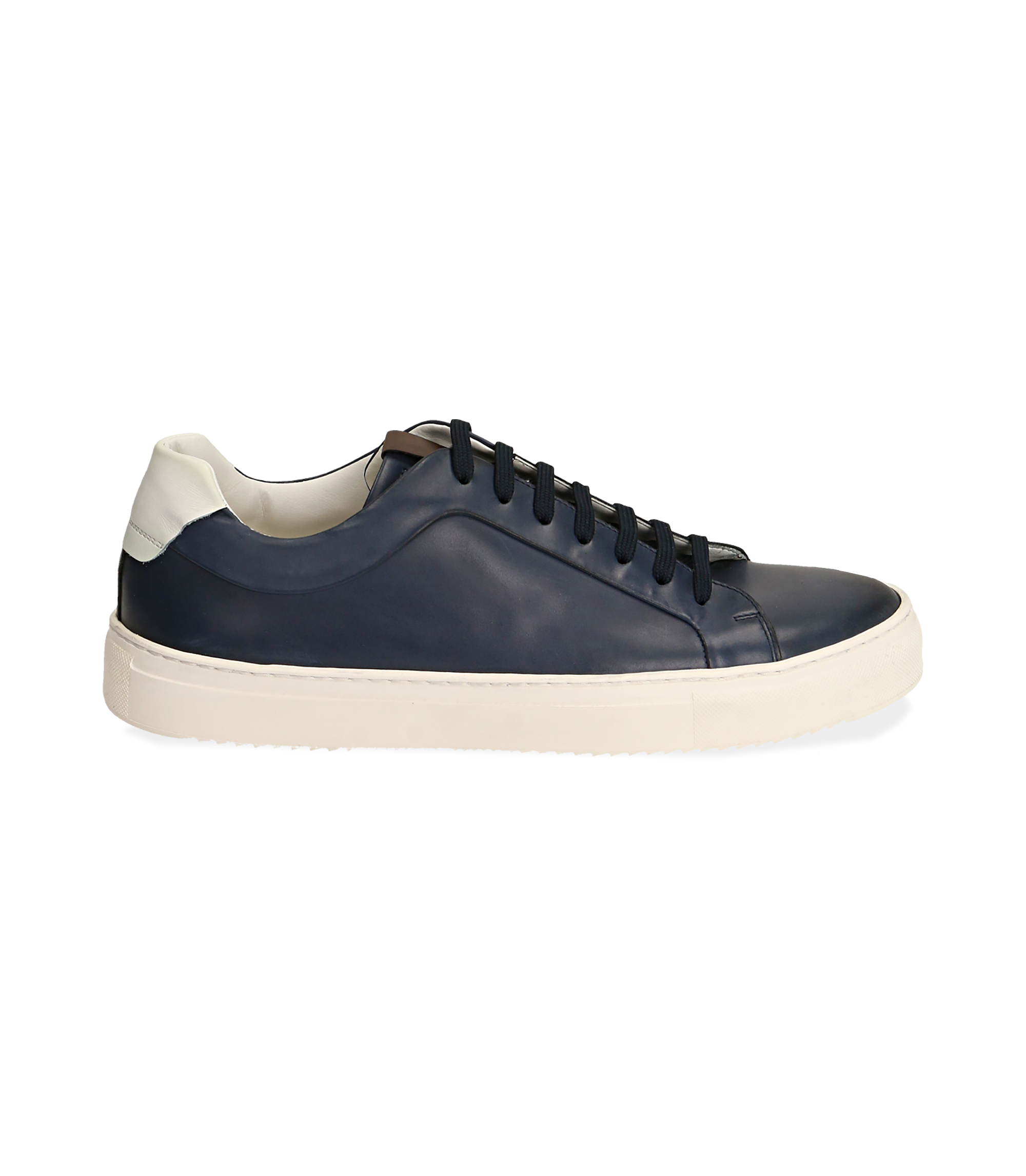 Sneakers blu/bianche in pelle | Valerio 1966