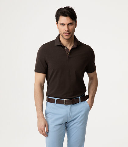 Polo testa di moro con colletto classico, Valerio 1966, 27D8T1228TSMOROI, 002