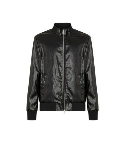 Giubbino nero con dettagli classici, Valerio 1966, 2785T6300EPNEROI, 001