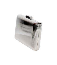Clutch da donna argento, Valerio 1966, 2504T0103MTARGEUNI, 003 preview