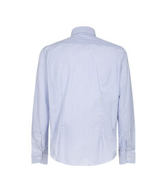 Camicia celeste con righe verticali, Valerio 1966, 27Z3T0024COCELE41, 004 preview