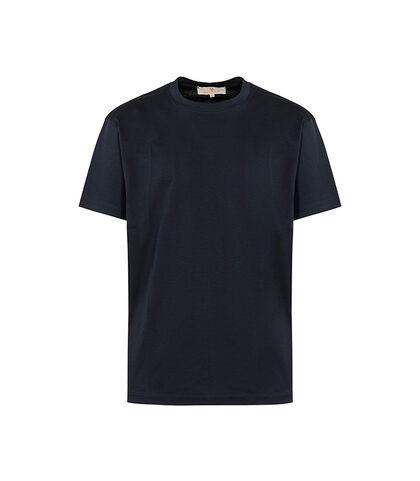 T-shirt blu essenziale, Valerio 1966, 27D8T1151COBLUEI, 001