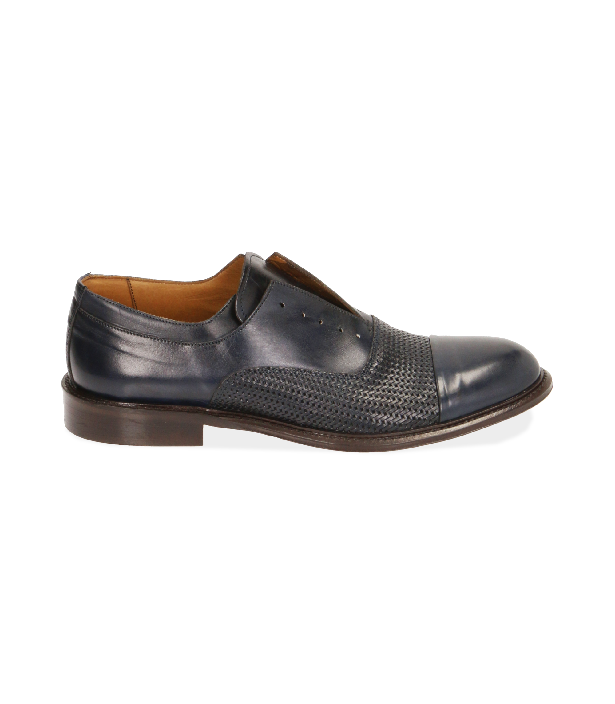 Scarpe Oxford senza lacci - Nero – Due Passi