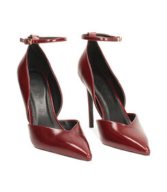 Open shank bordeaux lucide con tacco da 10,7 cm, Valerio 1966, 2621T1931EUBORD036, 002 preview