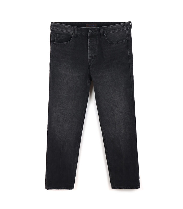Jeans da uomo con lavaggio nero, Valerio 1966, 26J3T0580TSJENE44