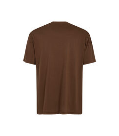 T-shirt marrone girocollo classico, Valerio 1966, 27C9T5579TSMARRI, 002 preview