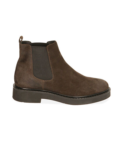 Chelsea boots testa di moro in camoscio , Valerio 1966, 2077T5807CMMORO039, 001