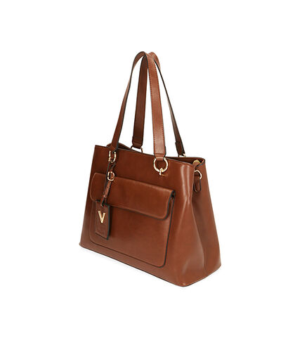 Borsa a spalla marrone, Valerio 1966, 20D9T0469EPMARRUNI, 002