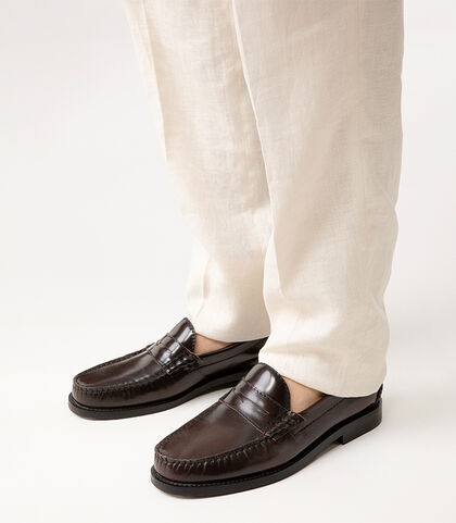 Mocassino bordeaux cuciture a vista, Valerio 1966, 27Z1T6101APBORD039, 002