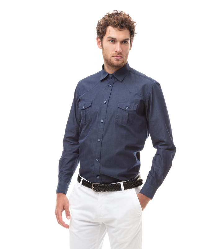 Camicia jeans slim fit