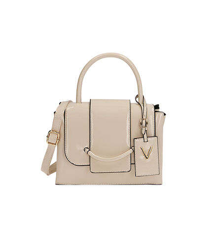 Mini bag panna in naplack , Valerio 1966, 20D9T4915NPPANNUNI, 001