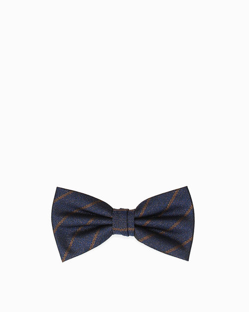 Papillon blu con righe diagonali, BLUE