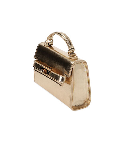 Mini bag oro laminato, Nuova Collezione, 2151T4555LMOROGUNI, 002